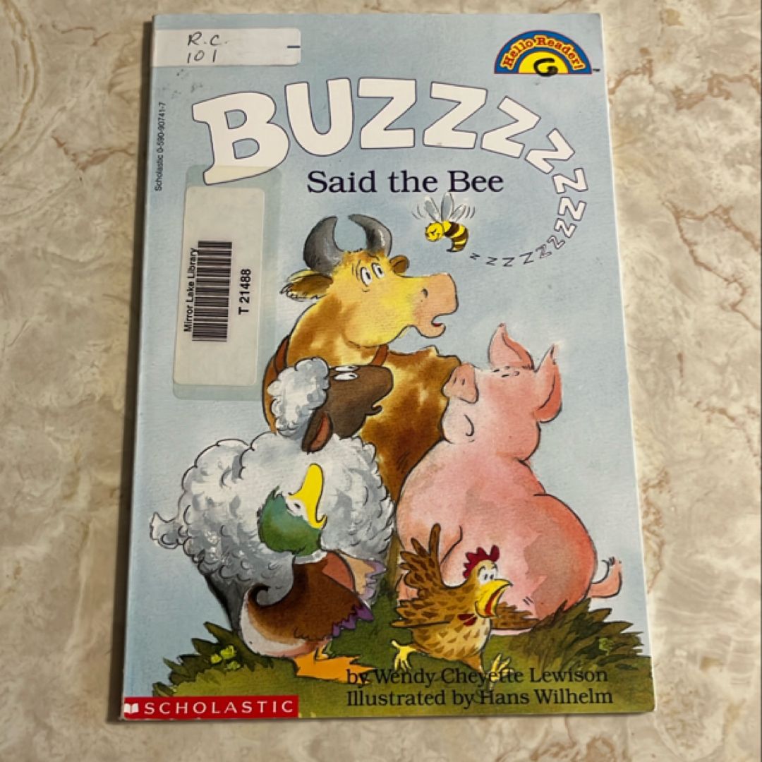 "Buzz," Said the Bee