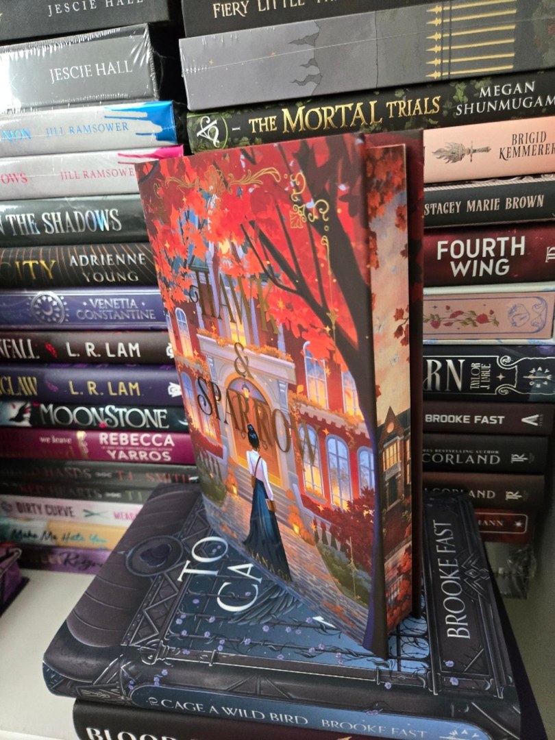 Hawk and sparrow ya fantasy romance signed special edition 