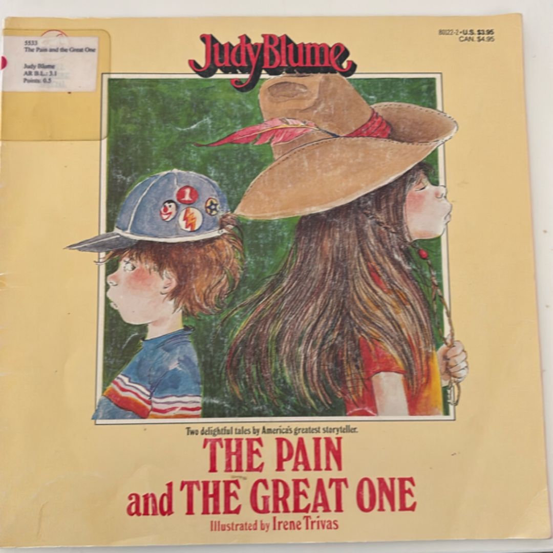 The Pain and the Great One (A Dell Picture Yearling)