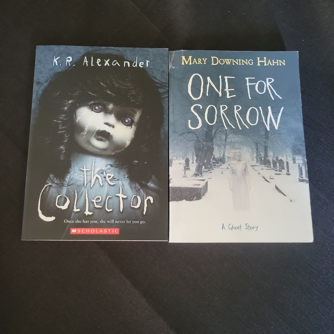 Kids Horror Book Bundle – The Collector + One for Sorrow (2 Books)