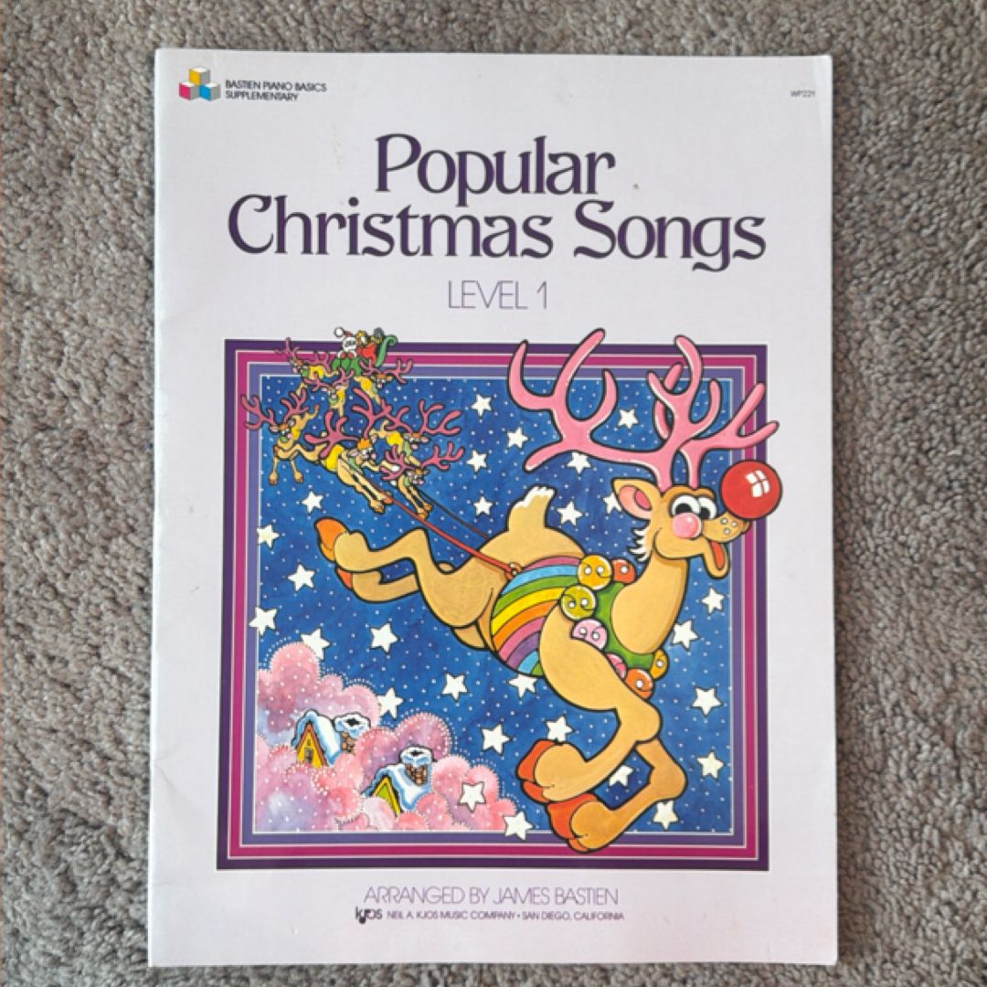 Bastien Popular Christmas Songs Level 1 Pf