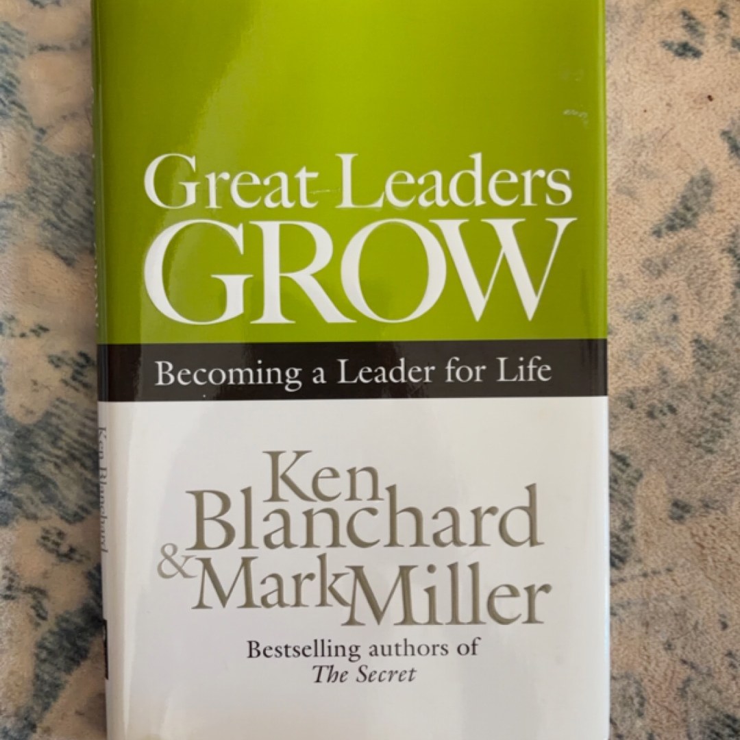 Great Leaders Grow