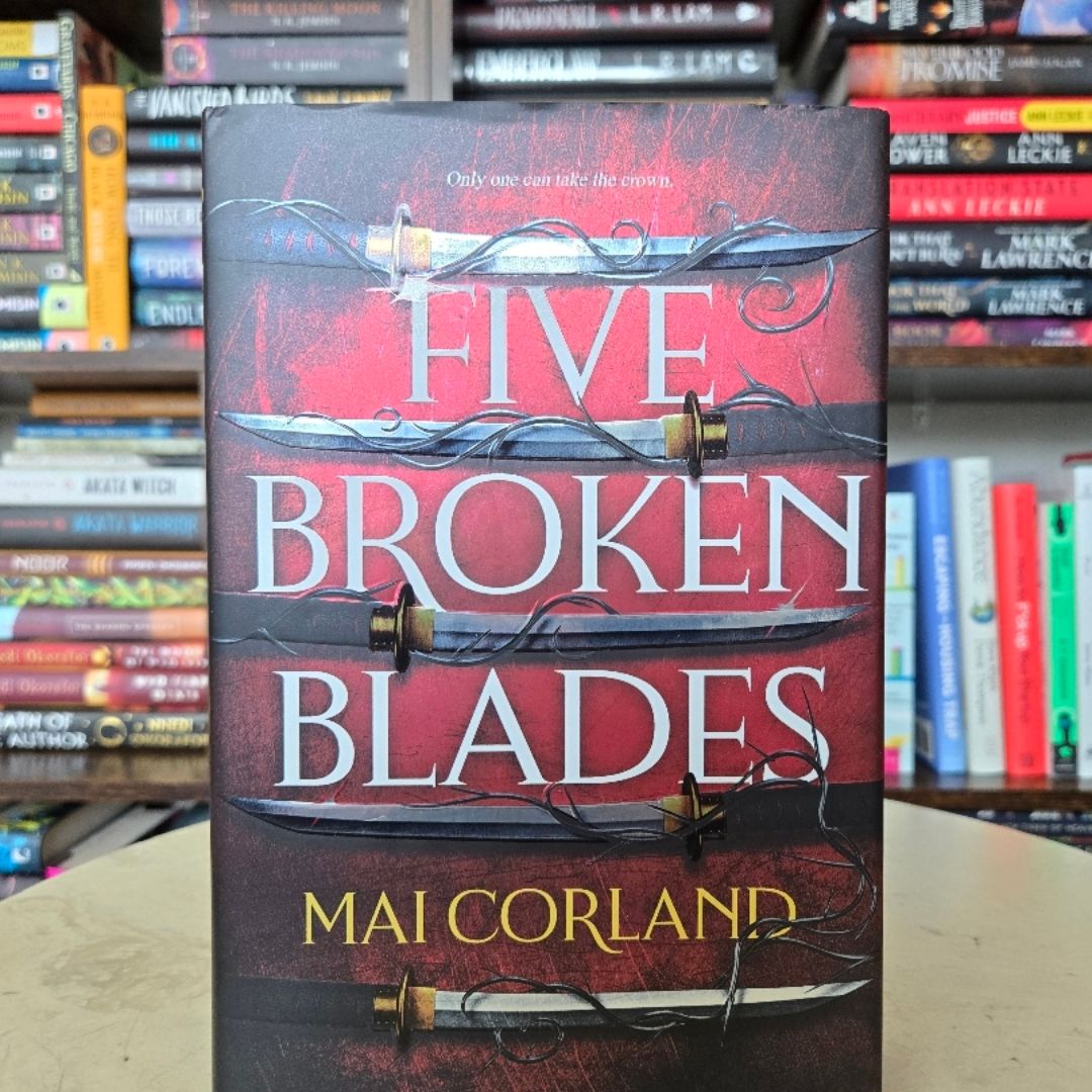 Five Broken Blades *Signed w/quote 1st/1st*