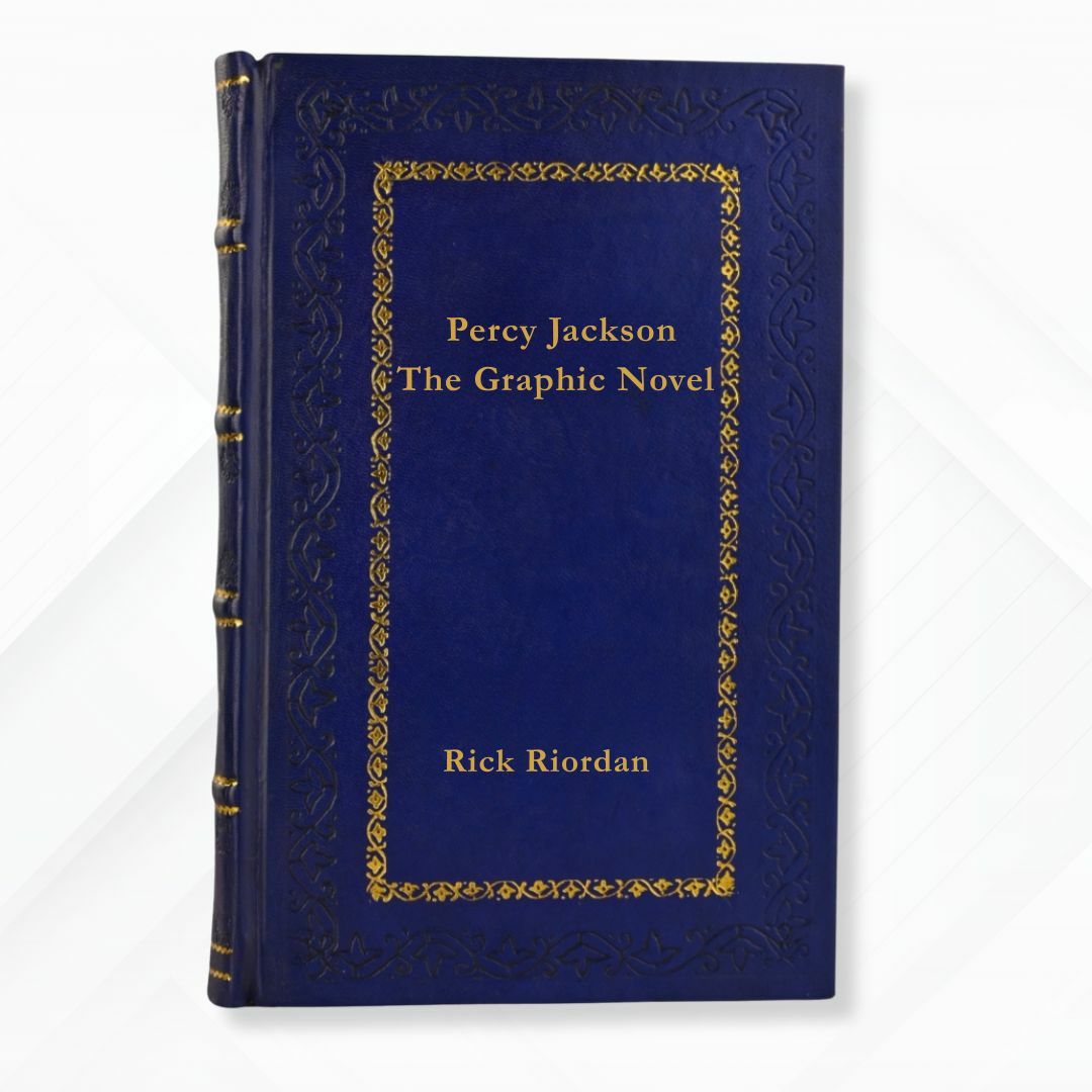 Percy Jackson: The Graphic Novel  by Rick Riordan leather bound