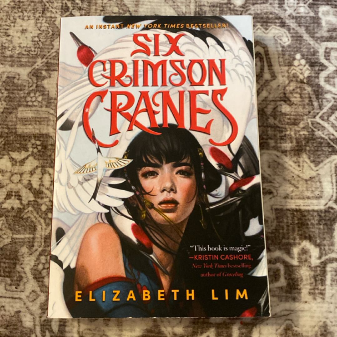 Six Crimson Cranes