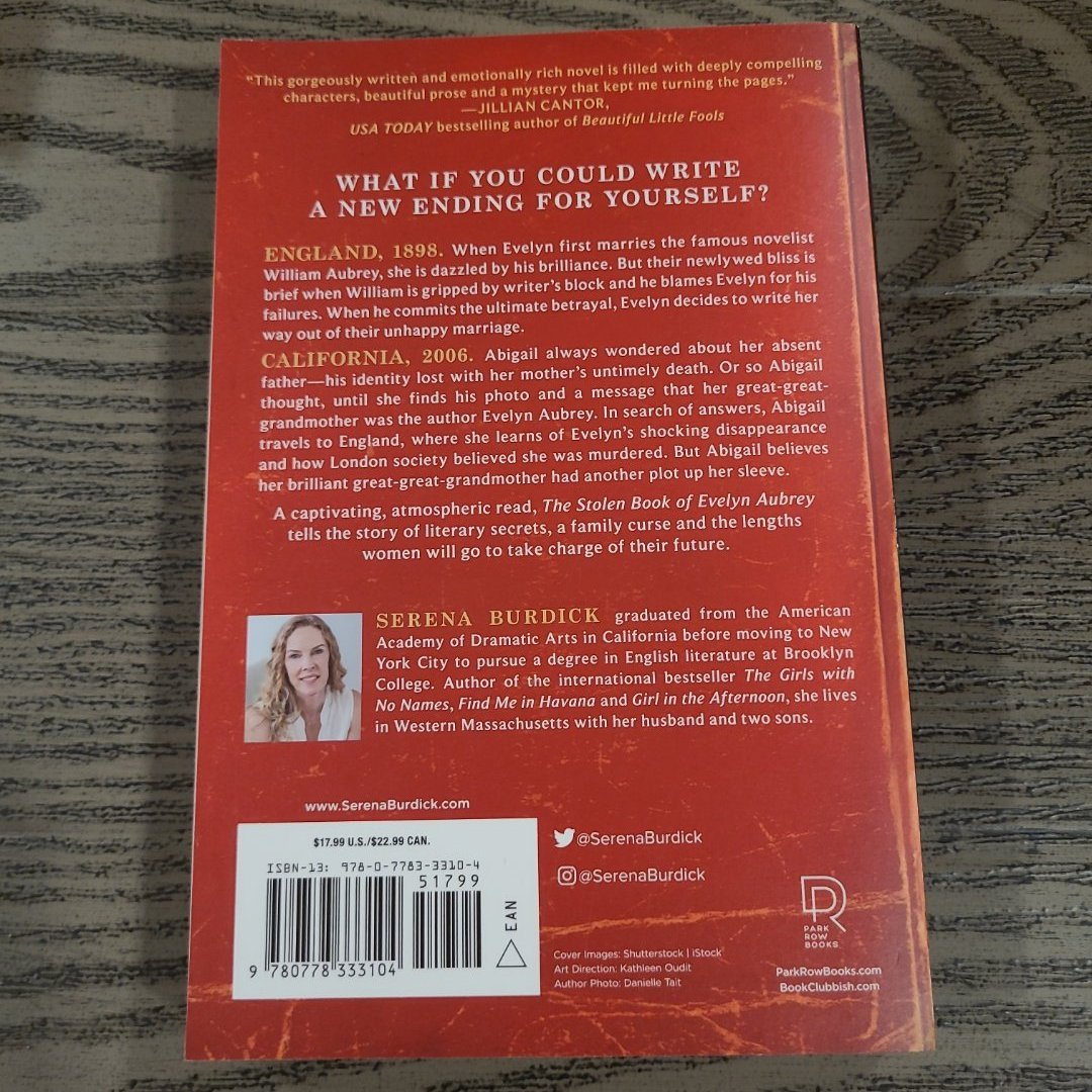 The Stolen Book of Evelyn Aubrey
