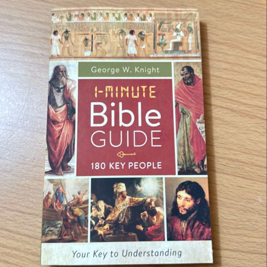 1-Minute Bible Guide: 180 Key People by George W. Knight