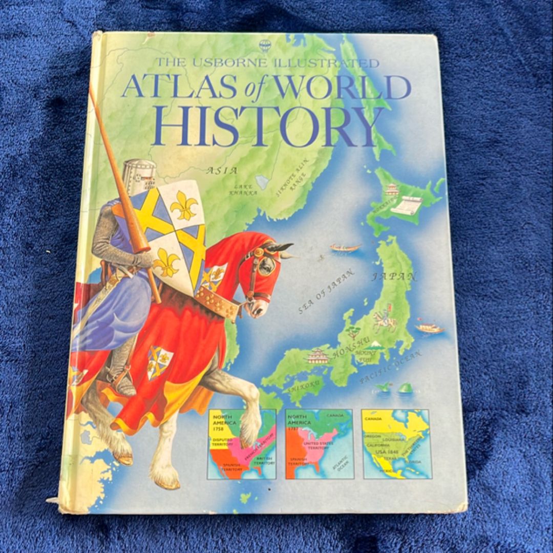Atlas of World History | Usborne Kids History Book (Hardcover)