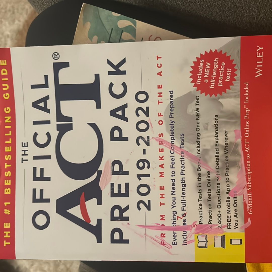 The Official ACT Prep Pack 2019-2020 with 7 Full Practice Tests