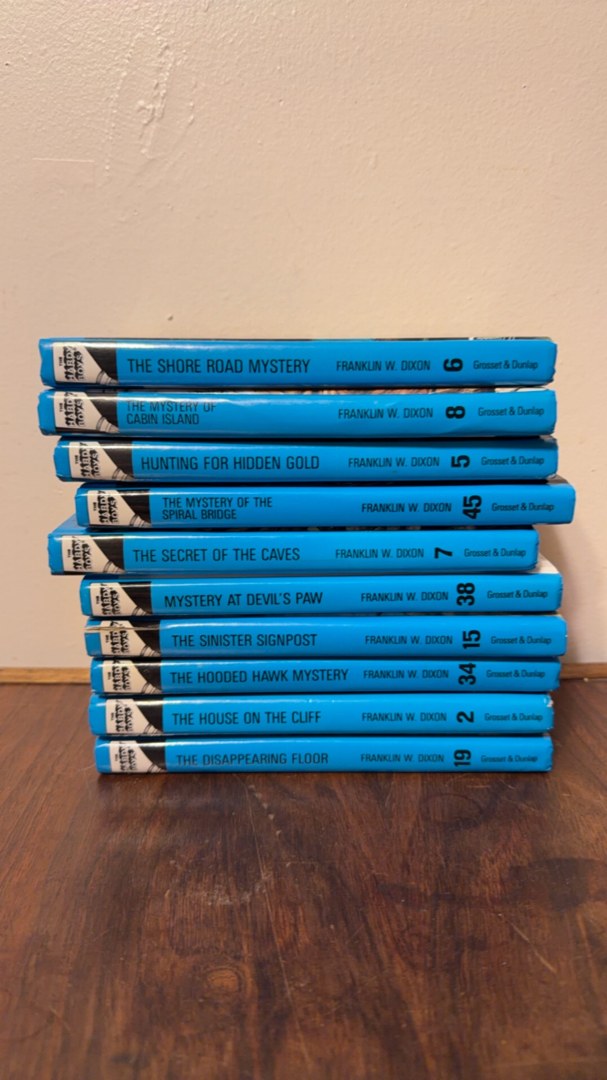 The Hardy Boys book bundle