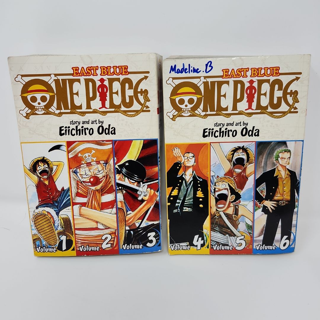 One Piece (Omnibus Edition), Vol. 1-3 and 3-6