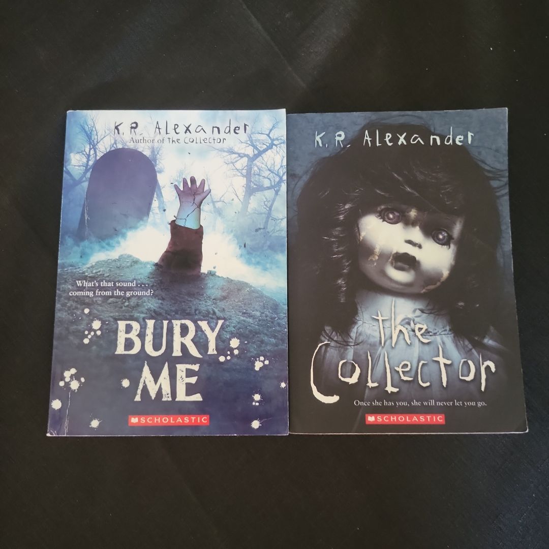 K.R. Alexander Horror Book Bundle – Bury Me + The Collector (2 Books)