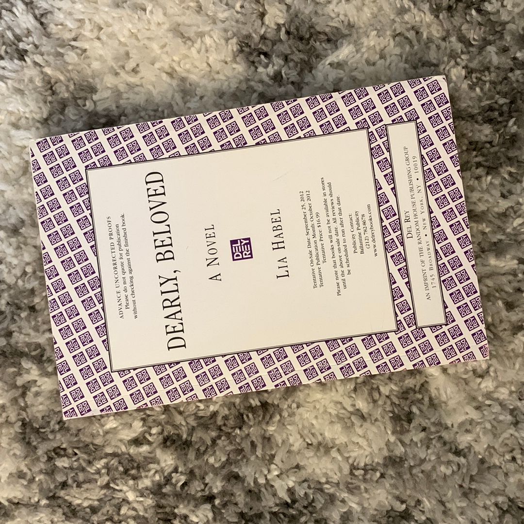 Dearly, Beloved (ARC)