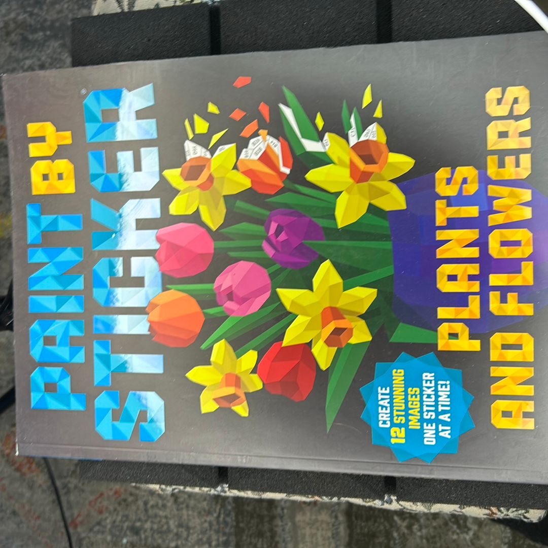 Paint by Sticker: Plants and Flowers
