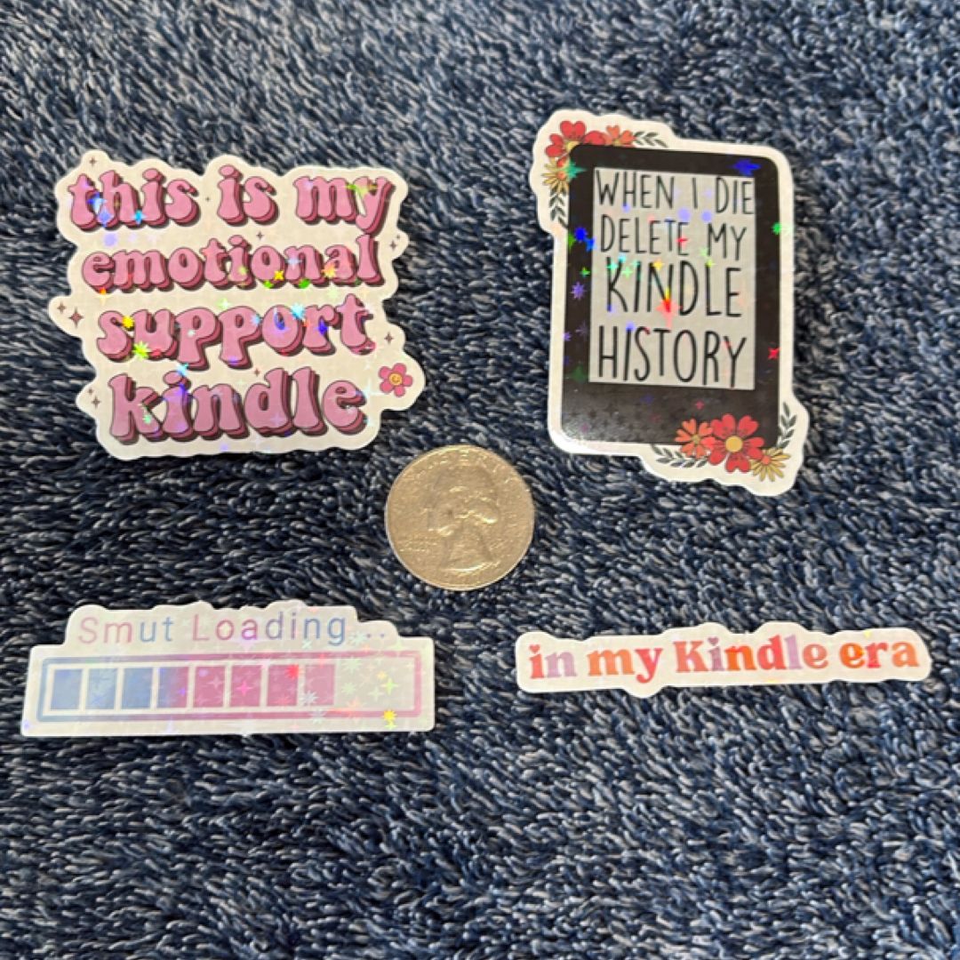 ‘Kindle’ Bookish Stickers