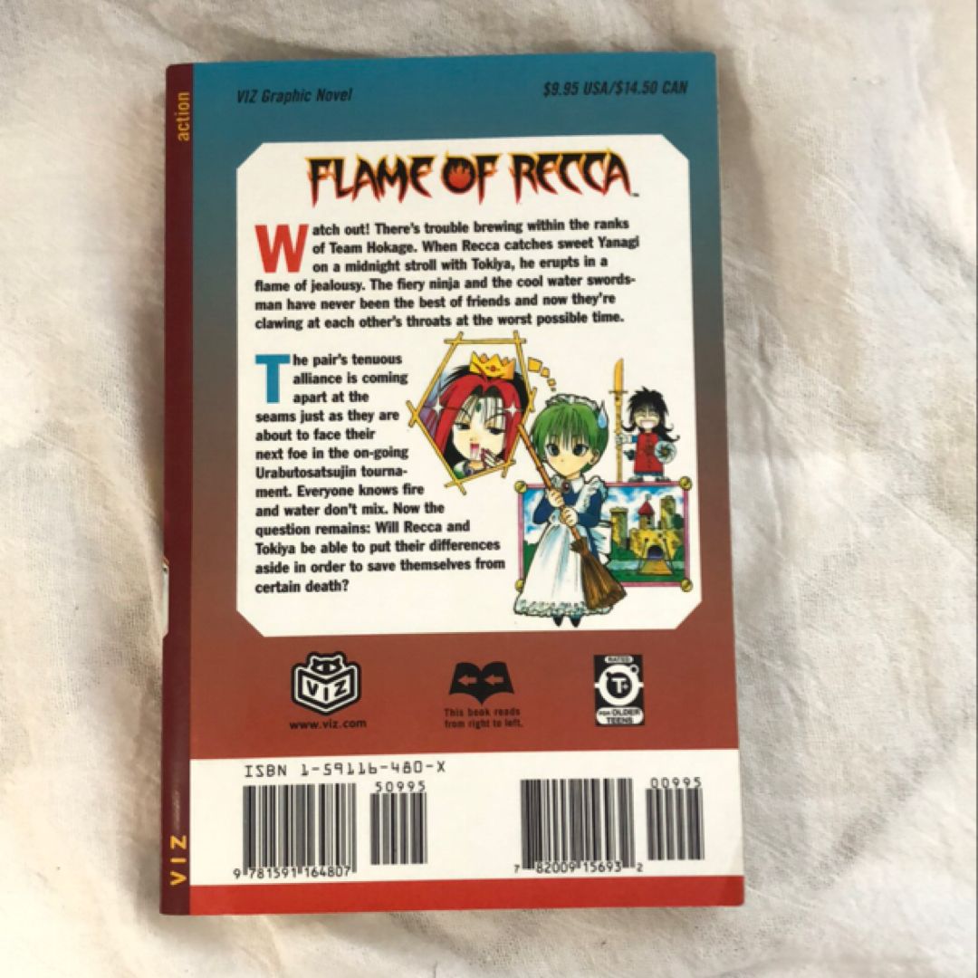 Flame of Recca, Vol. 8