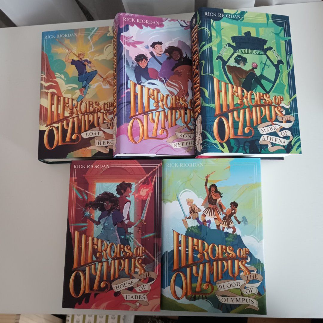 The Heroes of Olympus Paperback Boxed Set by Rick Riordan