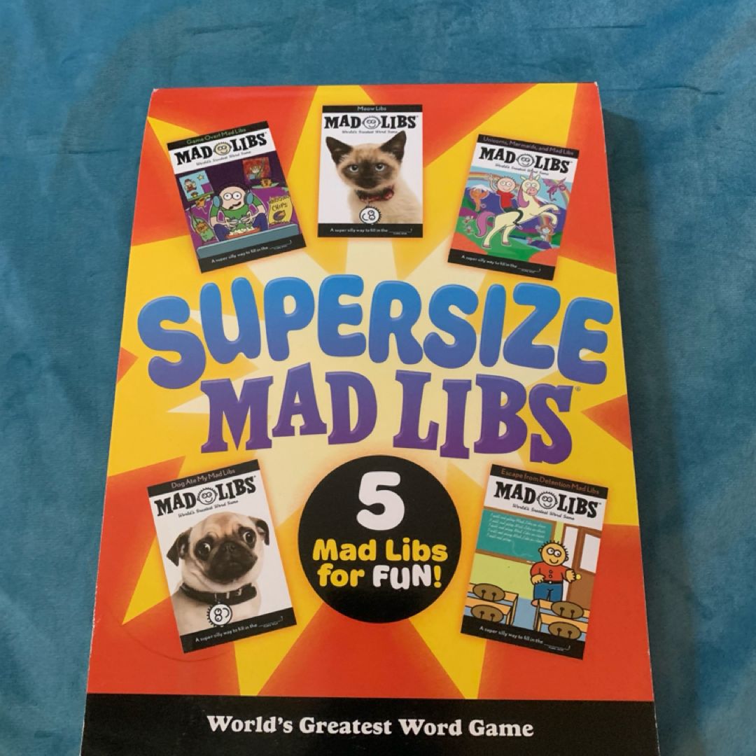 Supersize Mad Libs