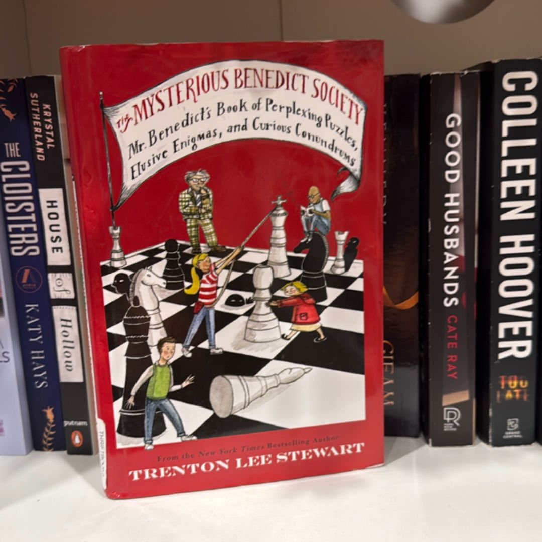 The Mysterious Benedict Society: Mr. Benedict's Book of Perplexing Puzzles, Elusive Enigmas, and Curious