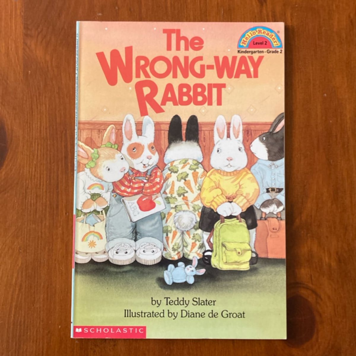 The Wrong-Way Rabbit by Teddy Slater