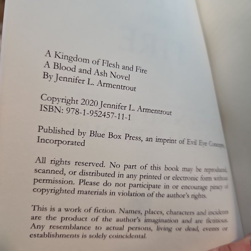 A Kingdom of Flesh and Fire