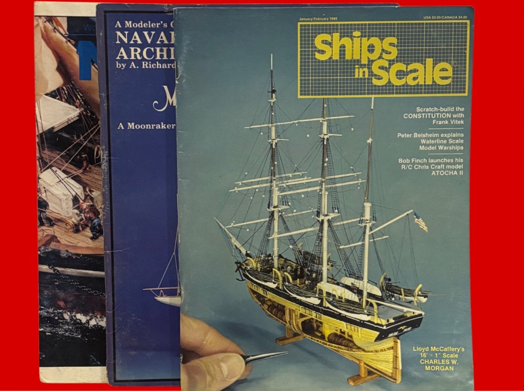 Model ship builder magazine bundle