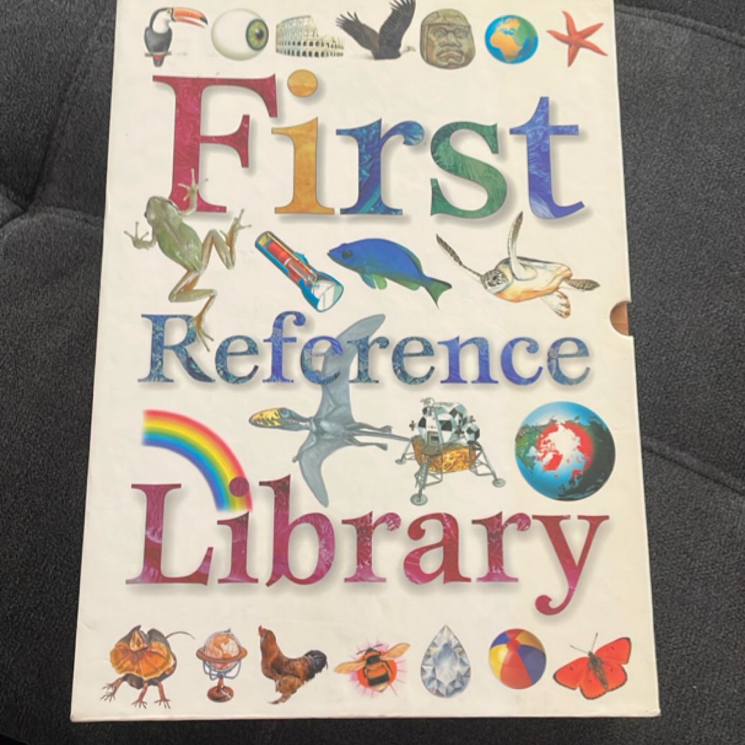 First Reference Library: First Dictionary, First Encyclopedia, and First Atlas