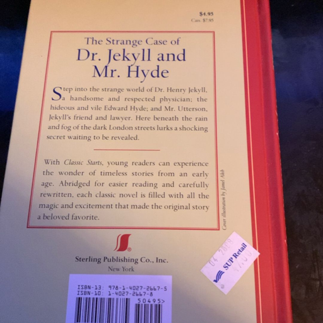 Classic Starts®: the Strange Case of Dr. Jekyll and Mr. Hyde