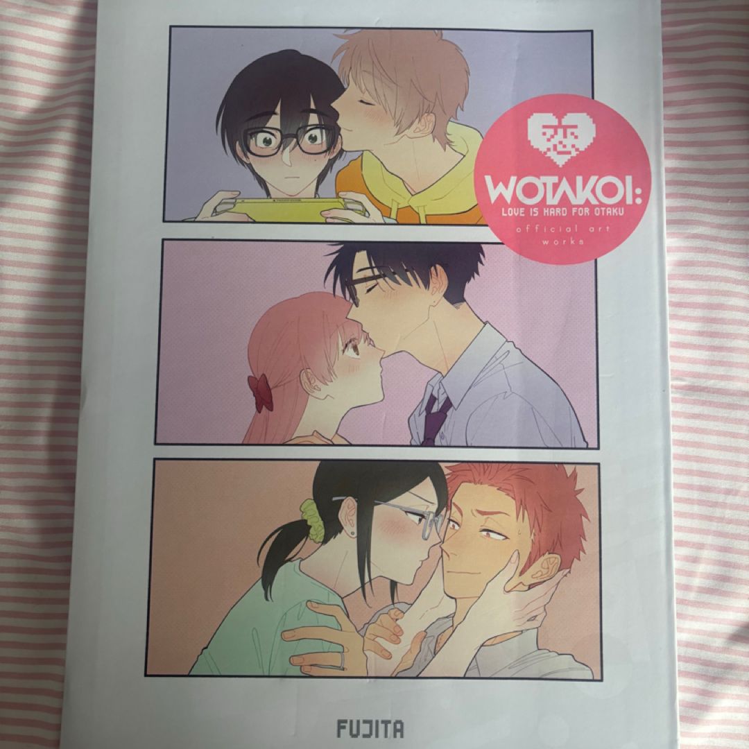 Wotakoi: Love Is Hard for Otaku Official Art Works (English)