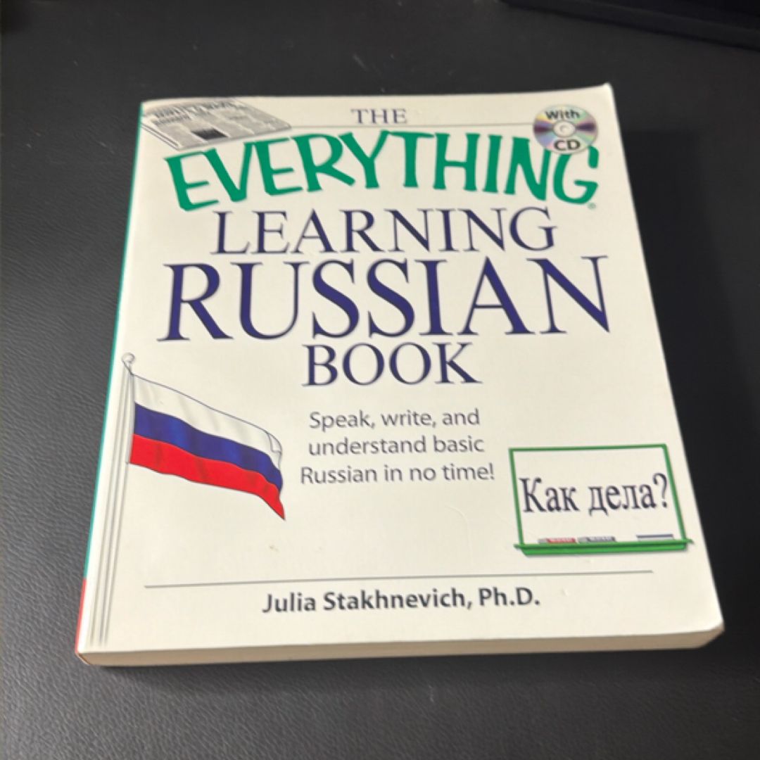 The Everything Learning Russian Book with CD