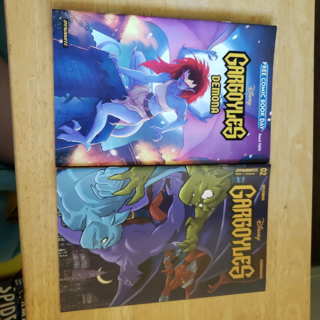 2 Gargoyles Dynamite Comics Issues 