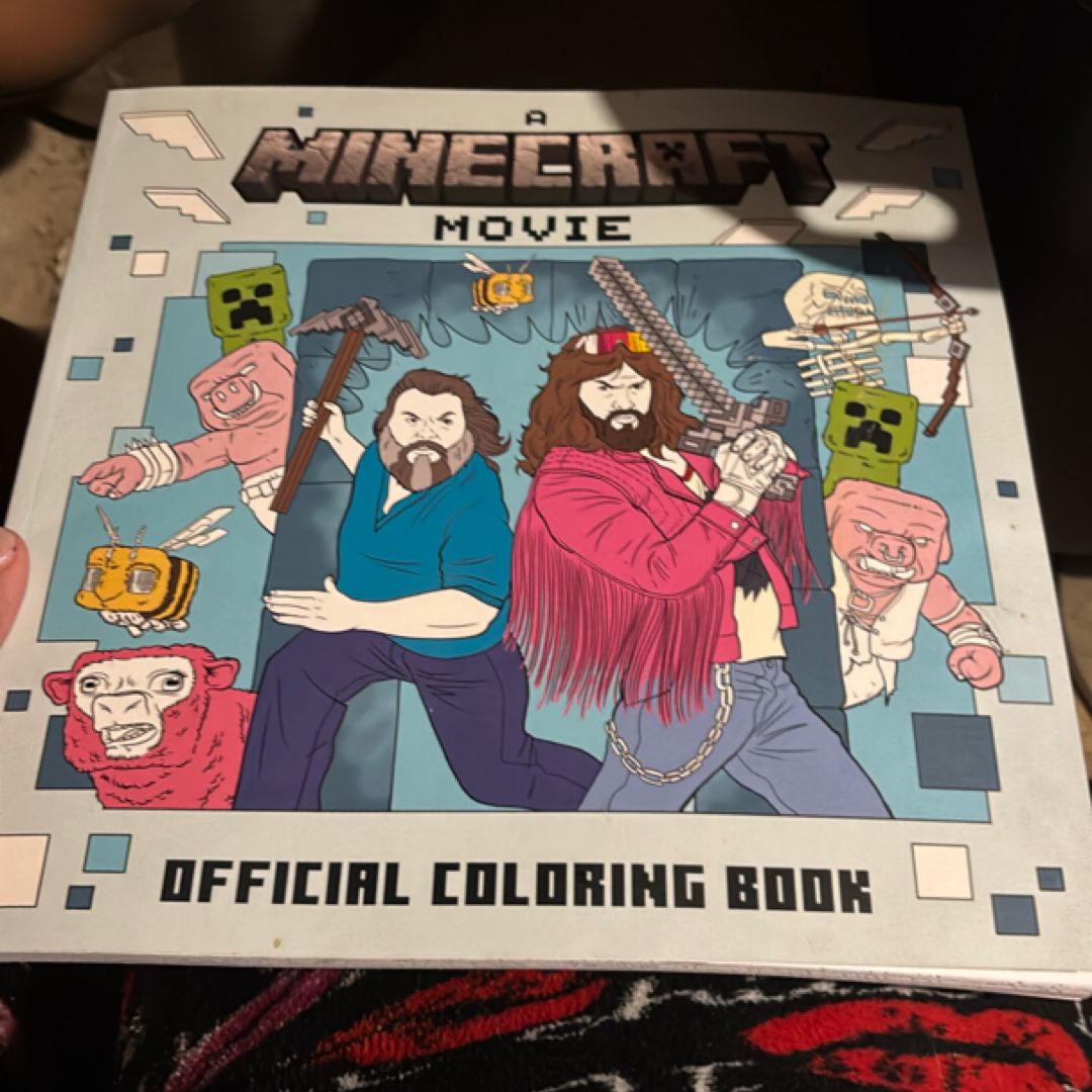 A Minecraft Movie Official Coloring Book