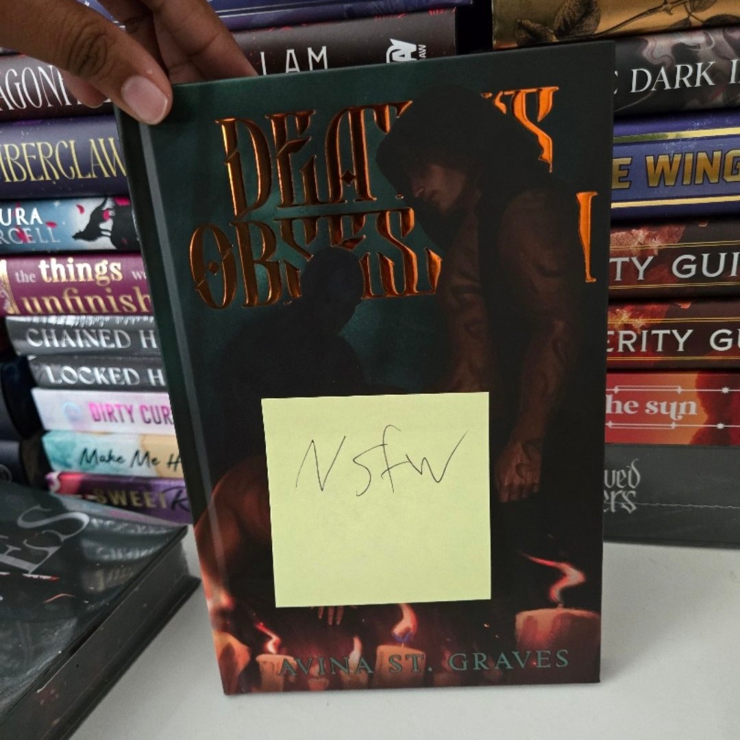 Avina St Graves Deaths Obsession Nocturnal Ink NSFW Special Edition Hardcover