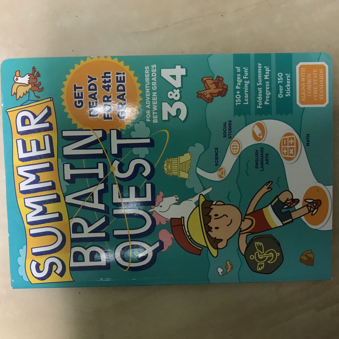 Summer Brain Quest: Between Grades 3 And 4