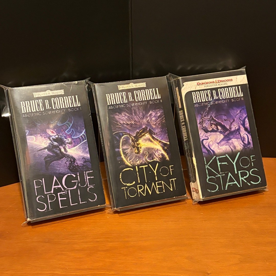 Forgotten Realms: Complete First Edition Abolethic Sovereignty Trilogy: Plague of Spells, City of Torment, Key of Stars 