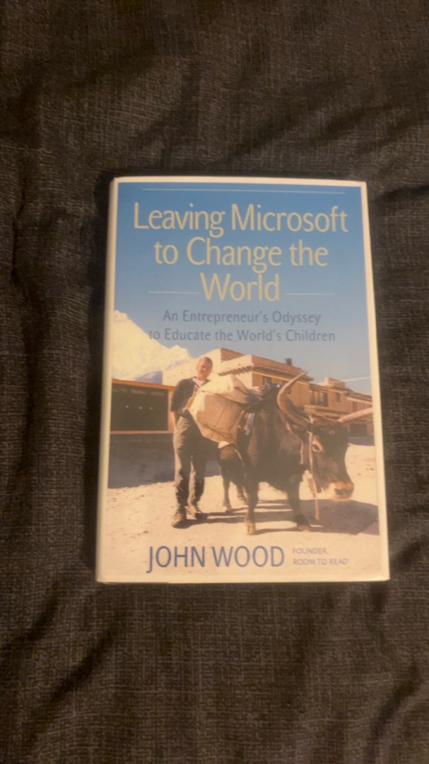 Leaving Microsoft to Change the World