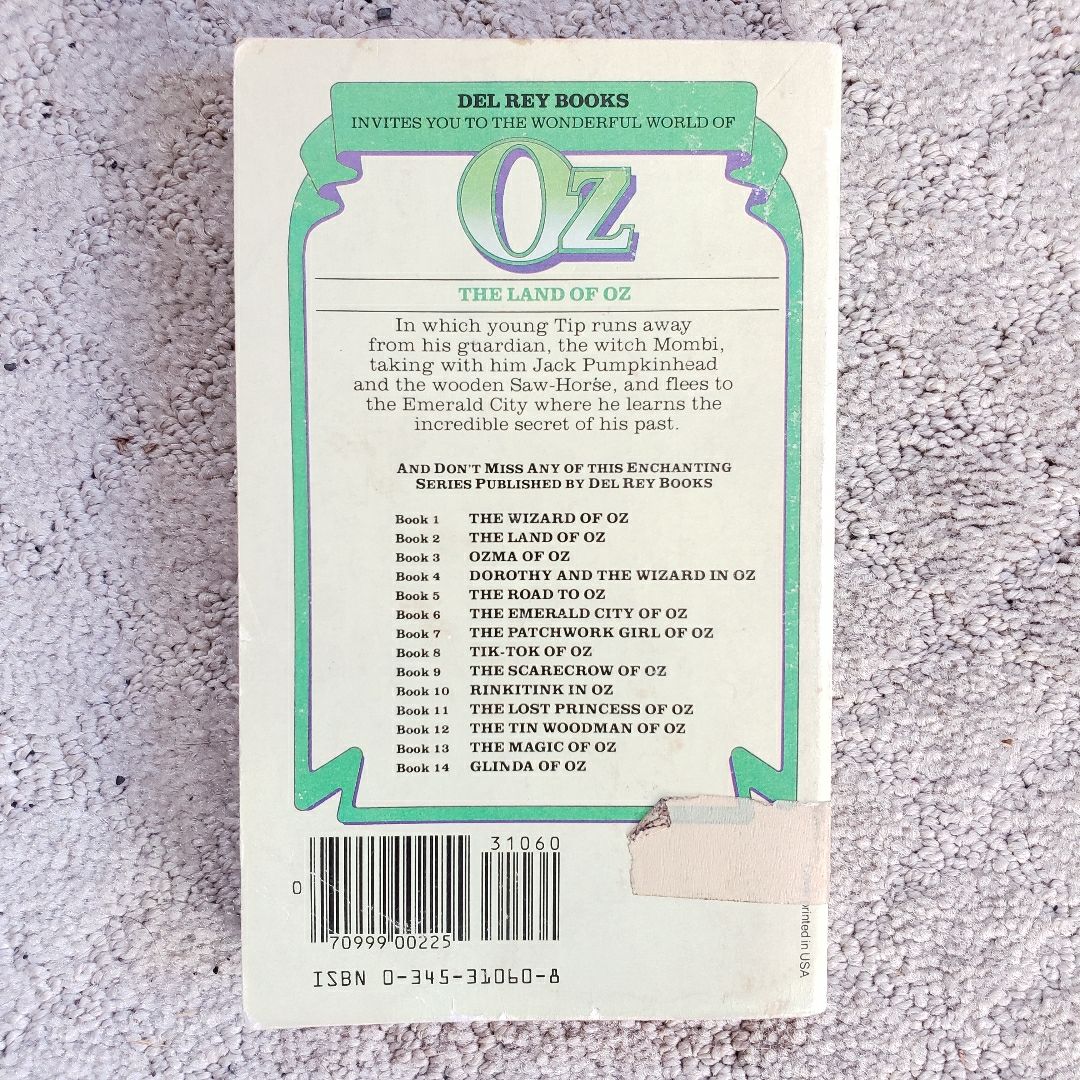 The Marvelous Land of Oz