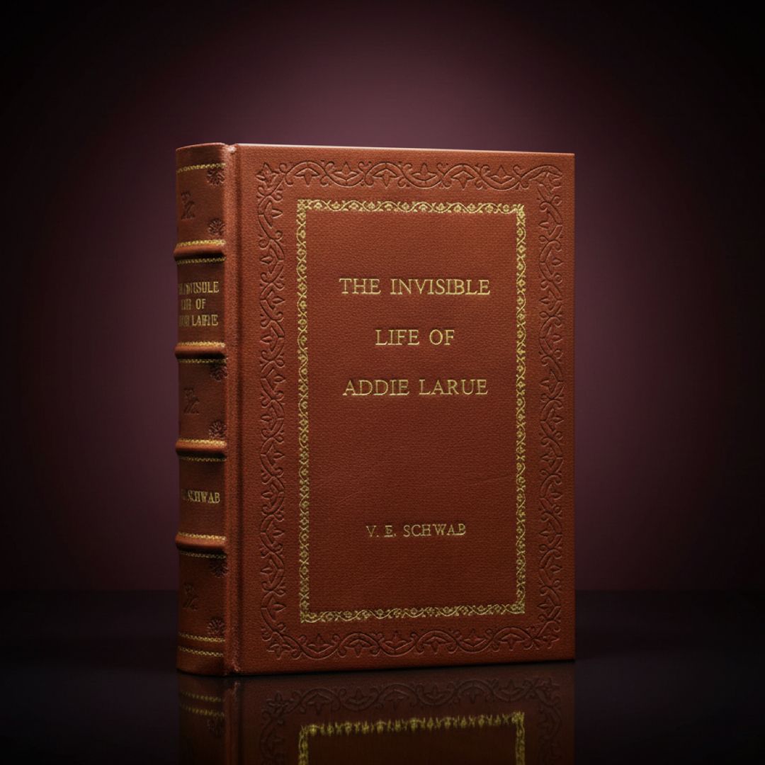 The Invisible Life of Addie LaRue by V.E. Schwab Leather-Bound Edition