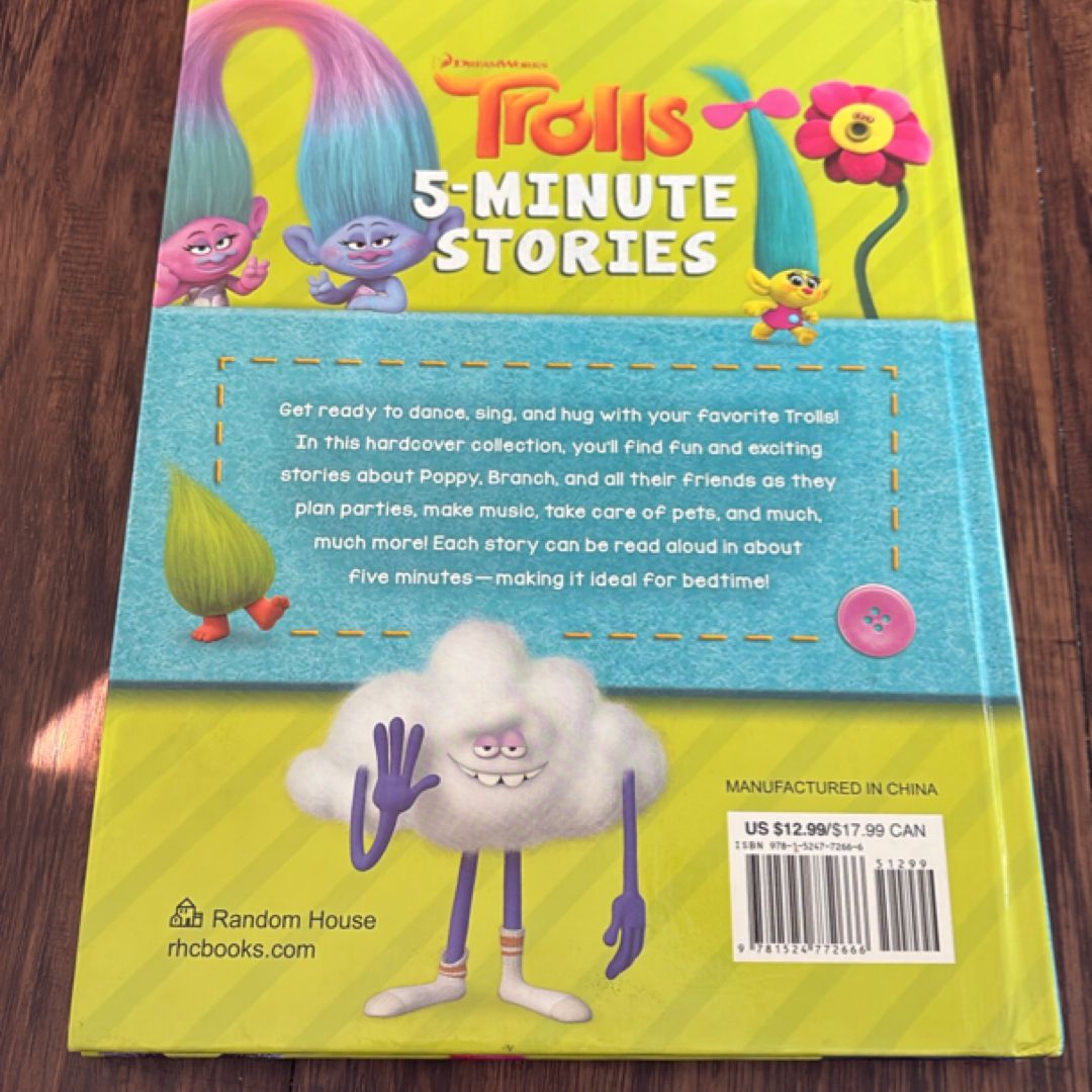 Trolls 5-Minute Stories (DreamWorks Trolls)