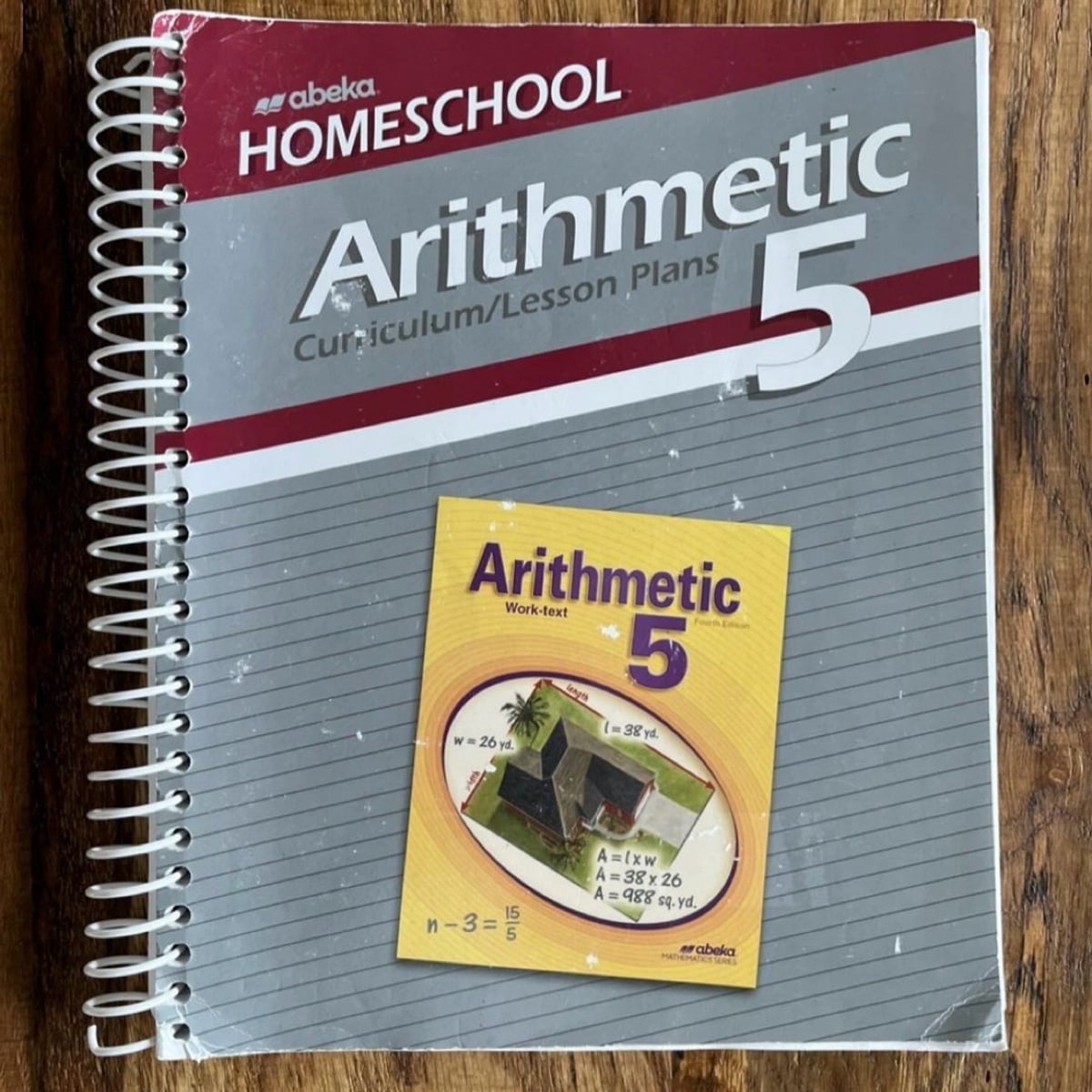 Abeka Arithmetic Grade 5 Curriculum Lesson Plans 5th Grade Fourth ...