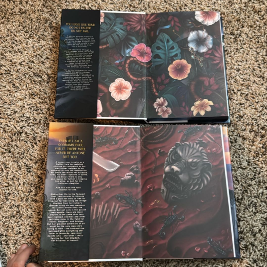 SIGNED The Bridge Kingdom & The Traitor Queen Special Editions