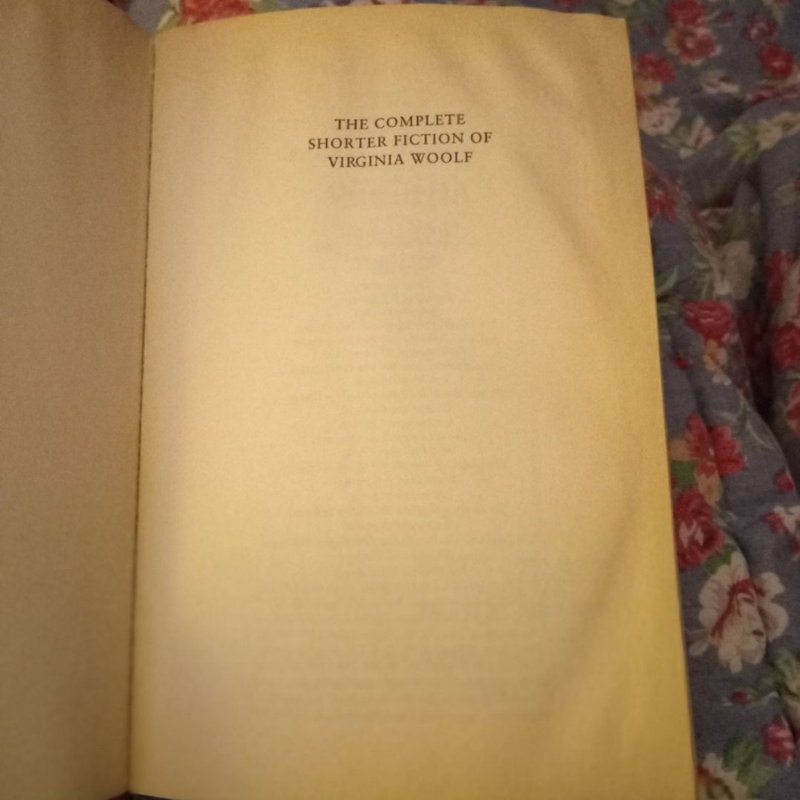 The Complete Shorter Fiction of Virginia Woolf