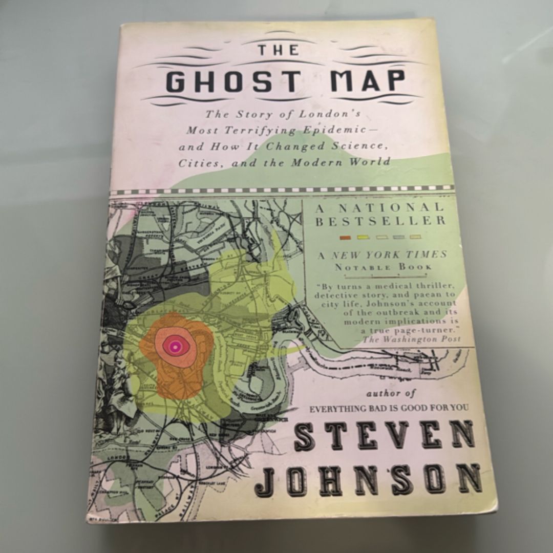 The Ghost Map by Steven Johnson, Paperback | Pangobooks