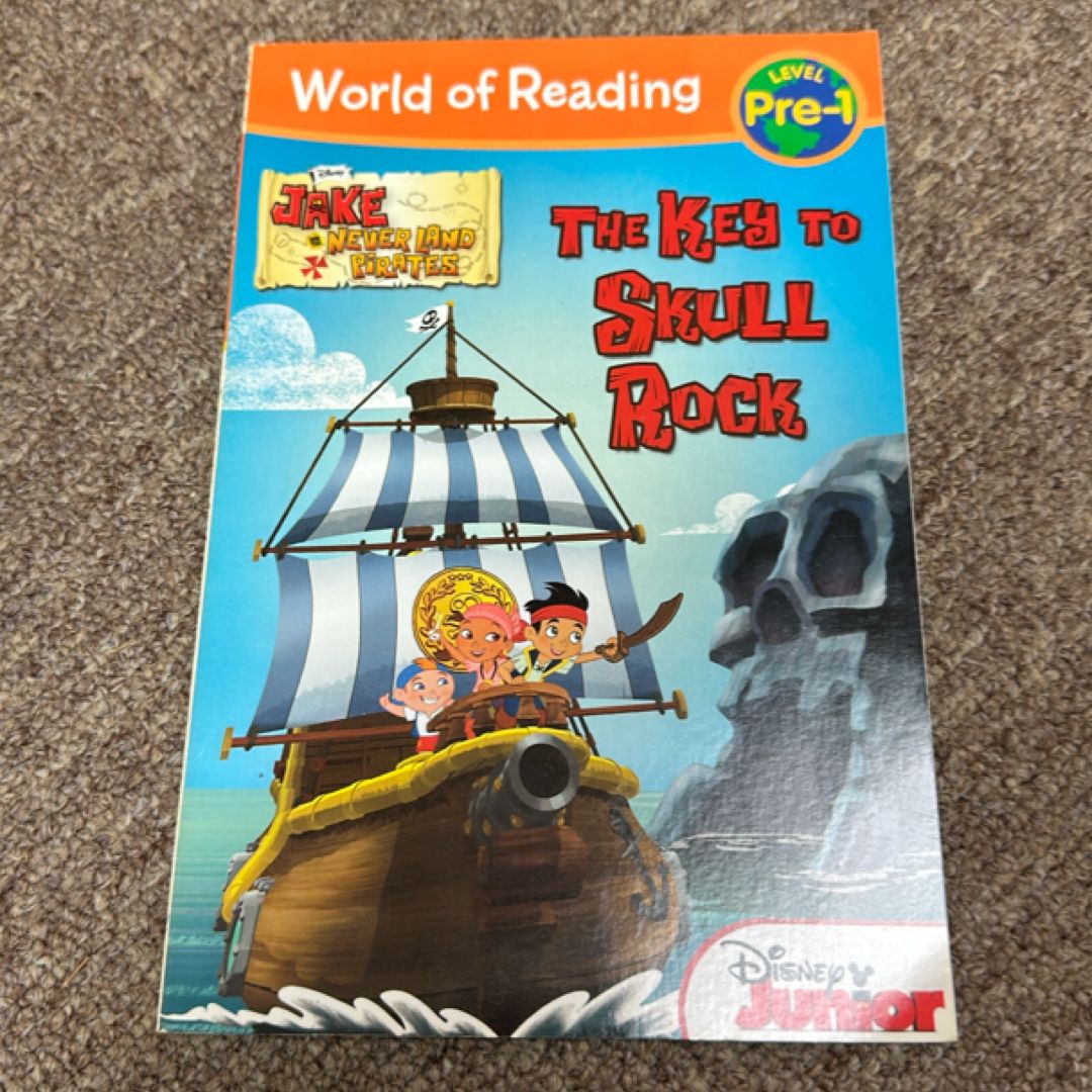 World of Reading: Jake and the Never Land Pirates the Key to Skull Rock ...