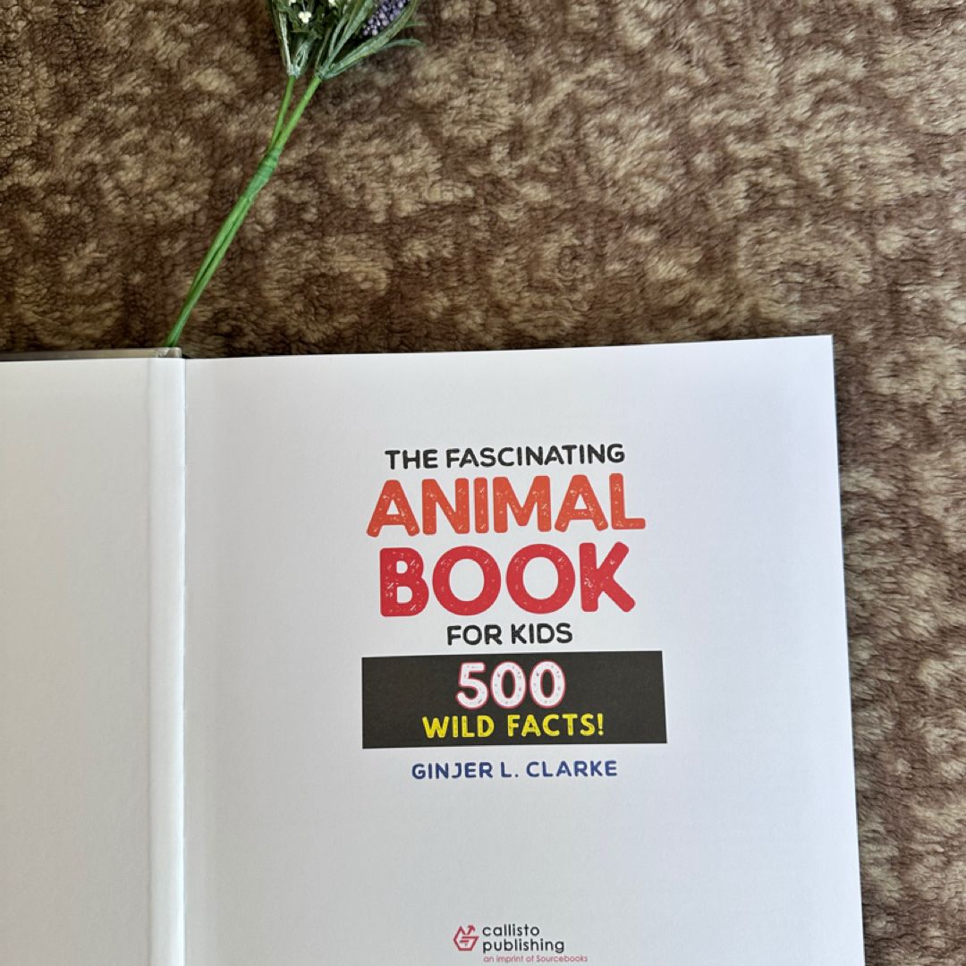 The Fascinating Animal Book for Kids