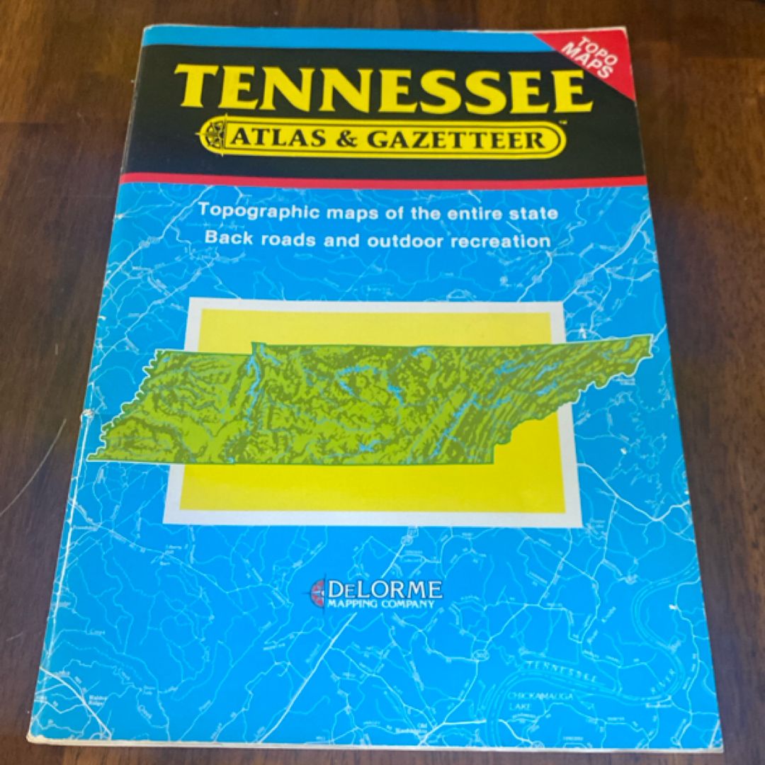 Tennessee Atlas & Gazetteer