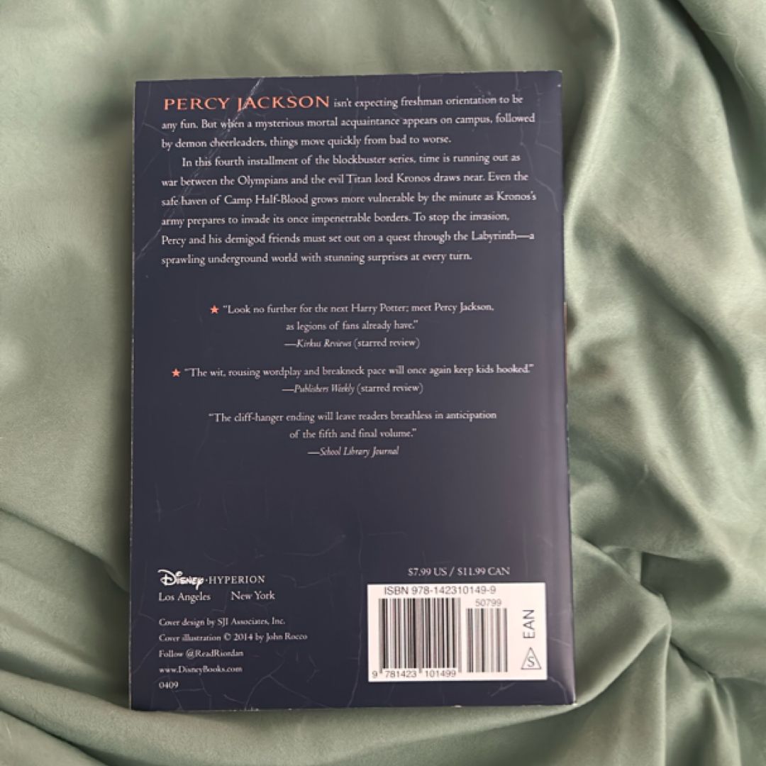 Percy Jackson and the Olympians 5 Book Paperback Boxed Set (new Covers W/poster)