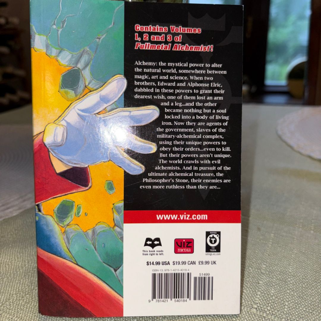 Fullmetal Alchemist (3-In-1 Edition), Vol. 1