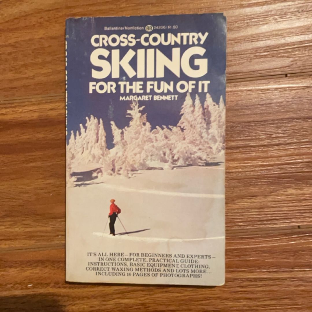 Cross country skiing for the fun of it
