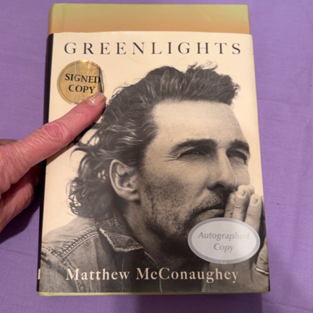 Greenlights - Signed / Autographed Copy